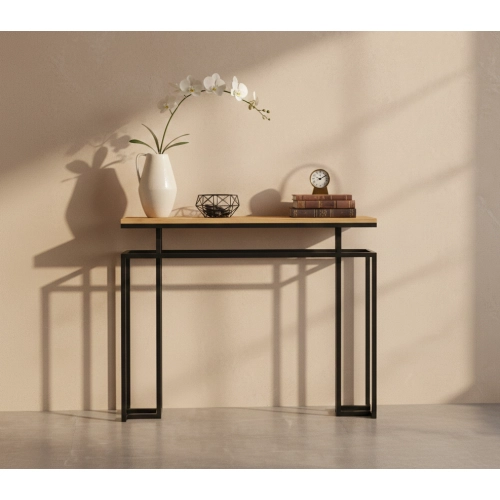 KONSOLA Z DREWNA LITEGO DĄB OLCHA JESION SKD-366